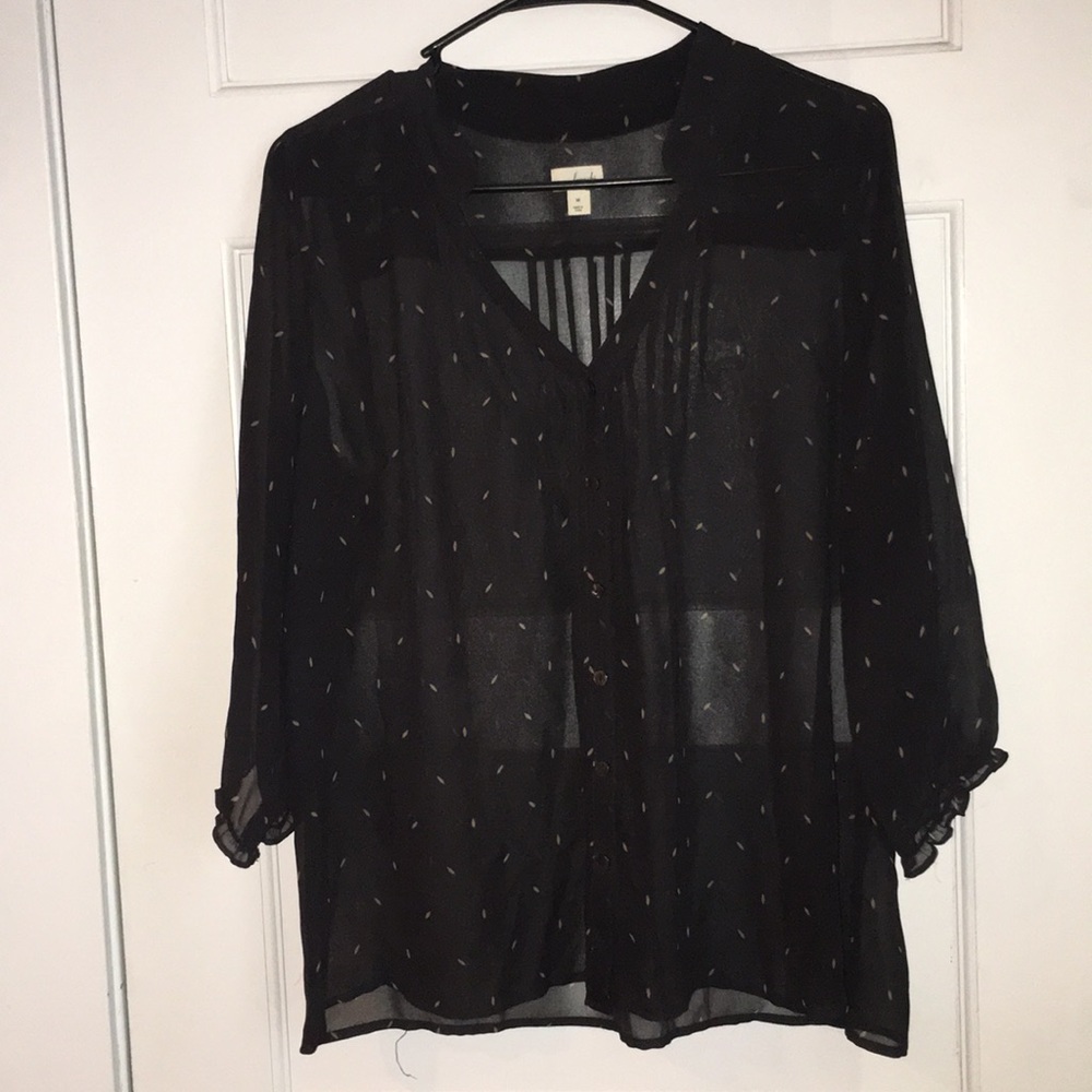 Sheer Dress Shirt